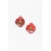 Laura Pink Flower Stud