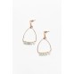 Bella Mint Bead Drop Earring