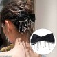 HPNH103 YUX Rhinestone Tassel Drop Bow Pin