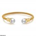 TBRH240 ZHJ Pearl Hand Bracelet Openable