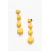 Heidi Yellow Ball Drop Earring