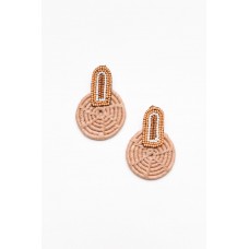 Georgia Natural Circle Earring