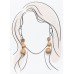 Theresa Natural Beaded Earring