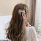 HCPH029 YUX Bow Pearl Hair Clip