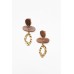 Alina Chocolate Drop Earring