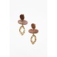 Alina Chocolate Drop Earring