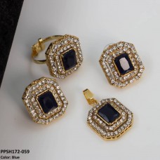 PPSH172 FRZ Square Pendant Set