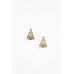 Gold Christmas Tree Stud Earring