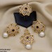 PPSH196 SDQ Flower Pearl Drop Pendant Set