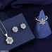 TPSH266 BLX Flower Pendant Set