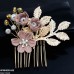 HPNH099 QJF Flower & Leaf's Hair Pin