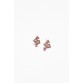 Pink Jewelled Tree Stud Earring