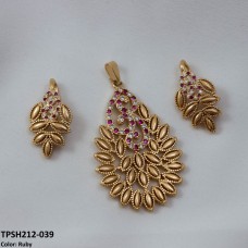 TPSH212 REP Leaf Pendant Set