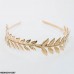 HBDH024 QJF Sterling Leaf Hair Band