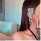 HCPH032 YUX Rhinestone Tassel Drop Hair Clip